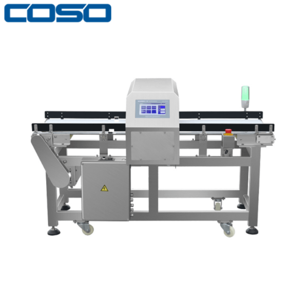 Banda detector de metales industrial COSO AEC500C farmacéutica textil juguetería fabricación de papel productos de higiene electrónica