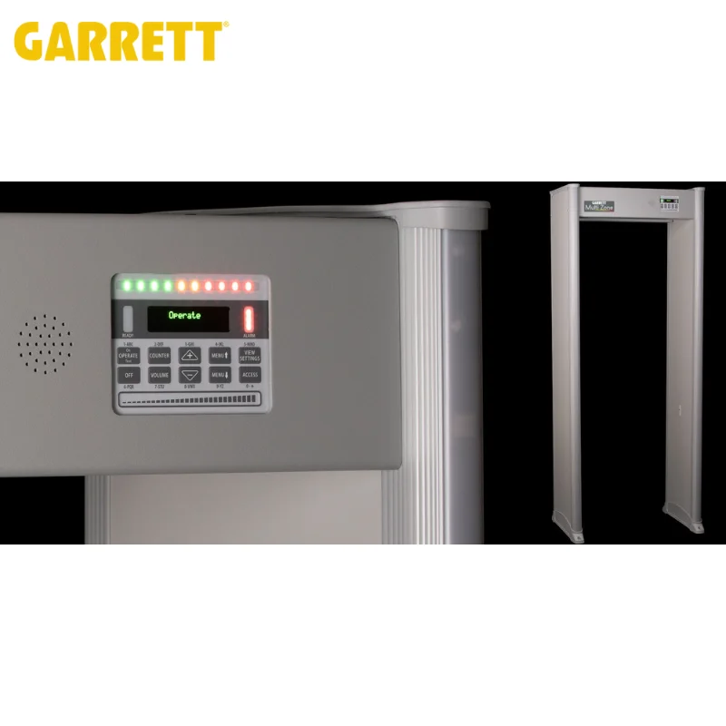 DETECTOR DE METALES GARRETT MZ6100 Arco detector de metales Garrett mz6100 seguridad