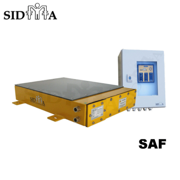 detector de metales industrial Sidma SAF metales ferromagnéticos
