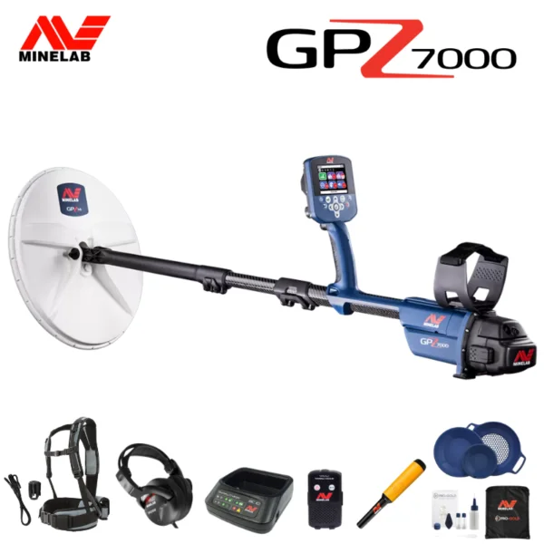 minelab gpz 7000 detector de metales detectores de metales oro partículas de oro detectores de oro de aluvión joyería detector de pepitas de oro