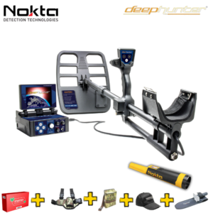 Detector de metales Nokta Deephunter 3D + Accupoint y Accesorios!