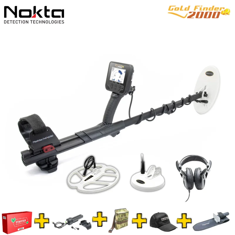 Detector de metales Nokta Gold Finder 2000 Pro + Obsequios