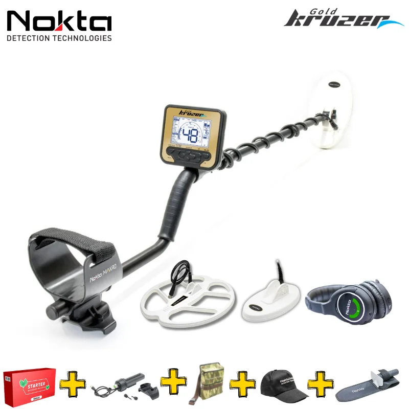 Detector de metales Nokta Gold Kruzer Pro+ Obsequios