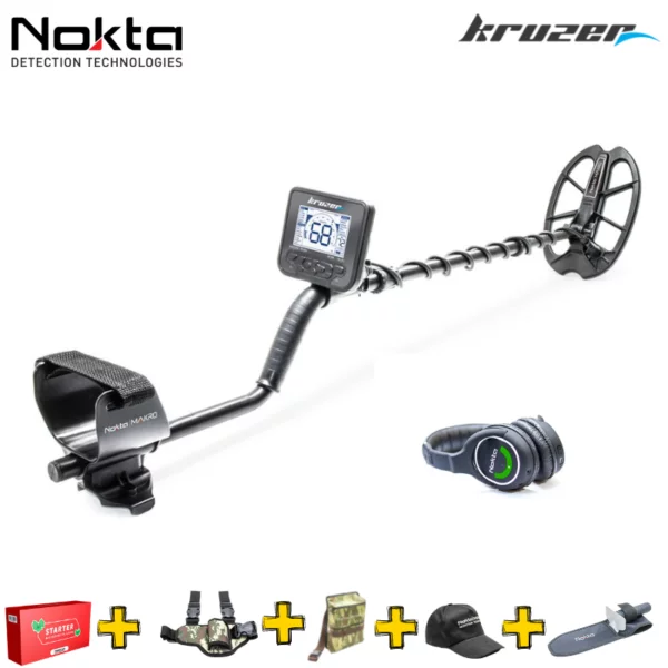 detector de metales nokta kruzer sumergible acuático detectores de metal impermeable búsqueda de tesoros tesoros enterrados tesoros y reliquias