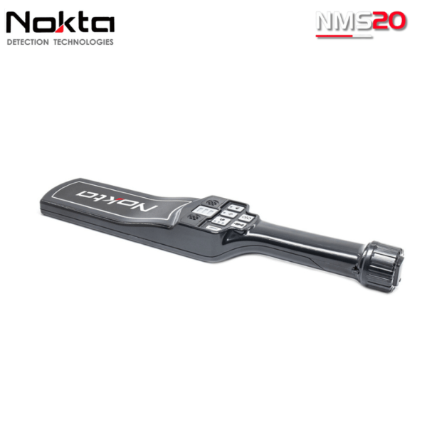 nokta detector de metales nms20 impermeable detección de metales ferrosos y no ferrosos seguridad