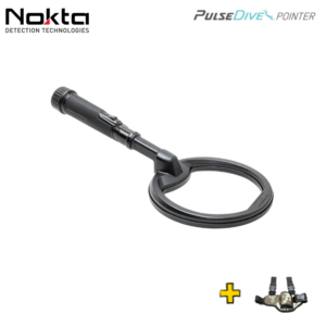 Detector de metales Nokta Pulse Dive Scuba – Negro + Funda