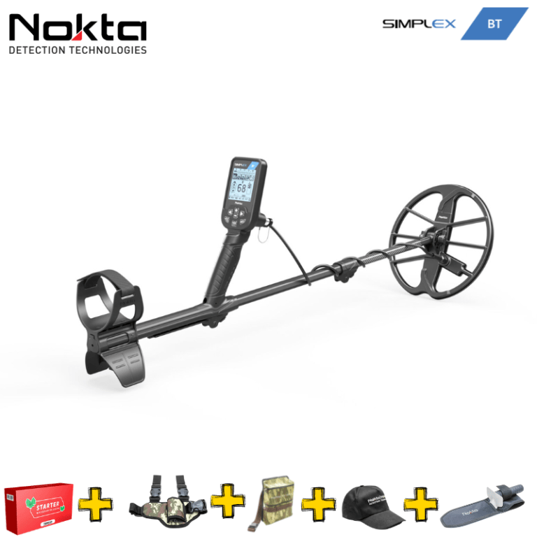 detector de metales Nokta Simplex BT + obsequios