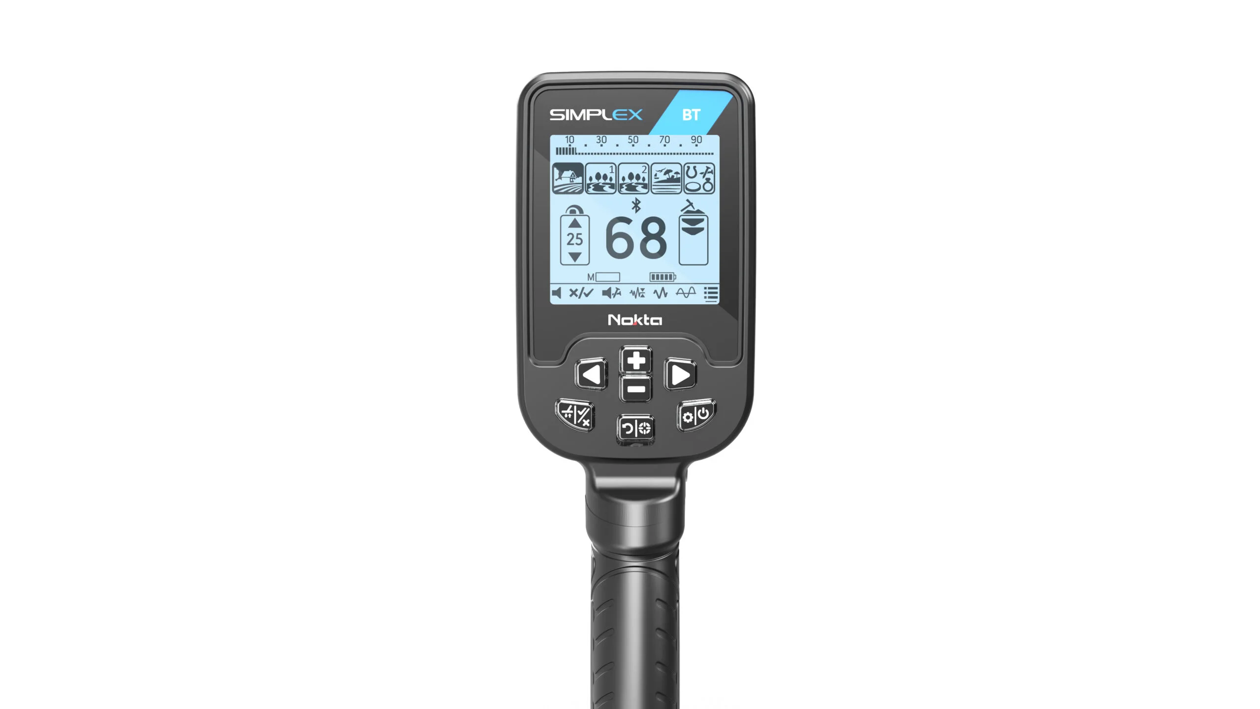 pantalla detector de metales nokta simplex bt detectores de metal impermeable búsqueda de tesoros tesoros enterrados tesoros y reliquias