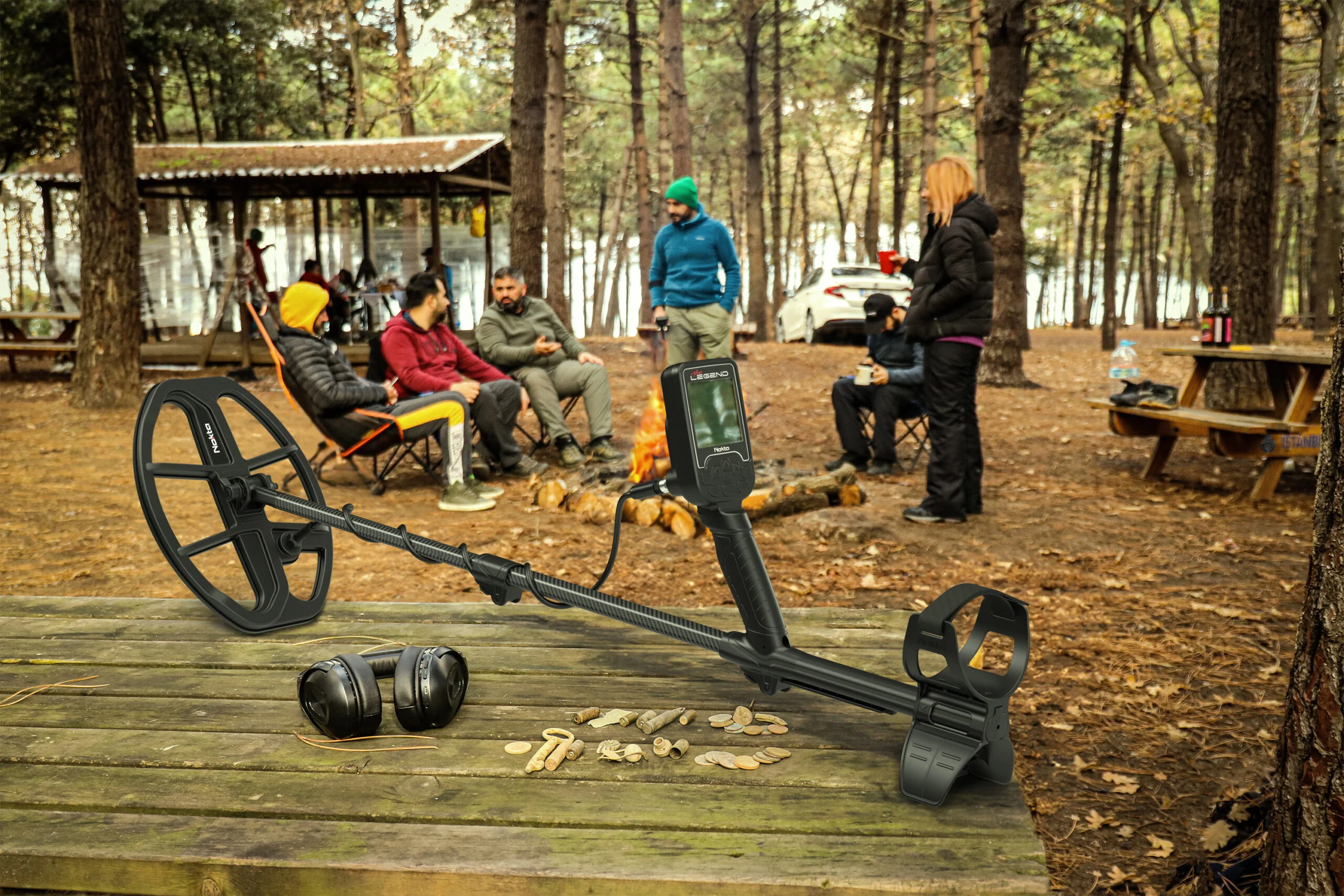 nokta the legend detector de metales detectores de metal impermeable búsqueda de tesoros tesoros enterrados tesoros y reliquias