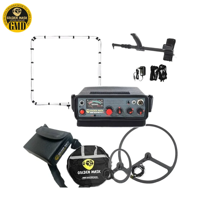 GMD GOLDEN MASK DEEEP HUNTER PRO 7 (2) detector de metales GMD GOLDEN MASK DEEEP HUNTER PRO 7